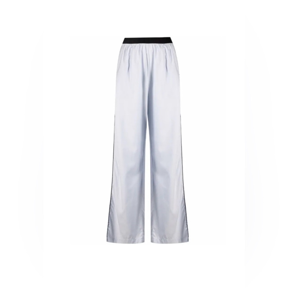 Karl Lagerfeld logo-embroidered pajama trousers